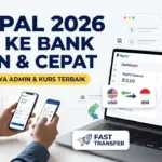 Cara Cairkan Saldo PayPal ke Rekening Bank Indonesia (Bebas Potongan & Cair 5 Menit)