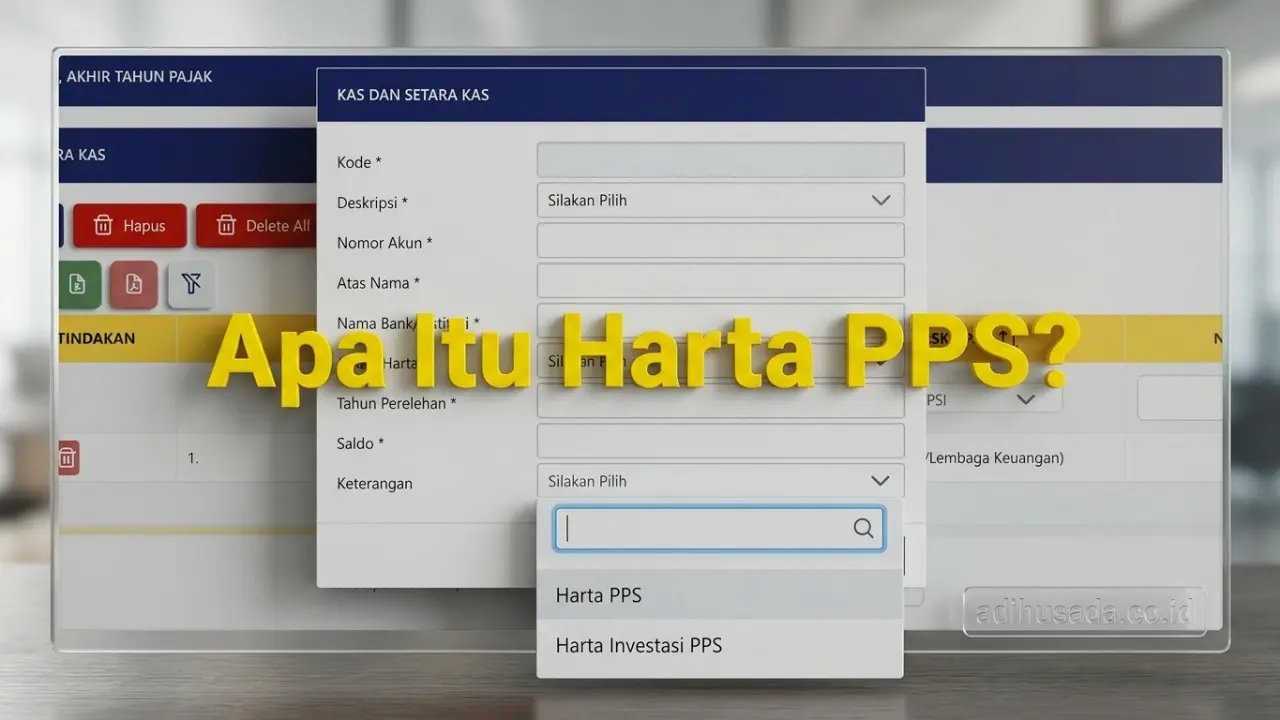Apa Itu Harta PPS? Panduan Lapor di Coretax & Trik Hindari Sanksi 200% Apa Itu Harta PPS? Panduan Lapor di Coretax & Trik Hindari Sanksi 200%