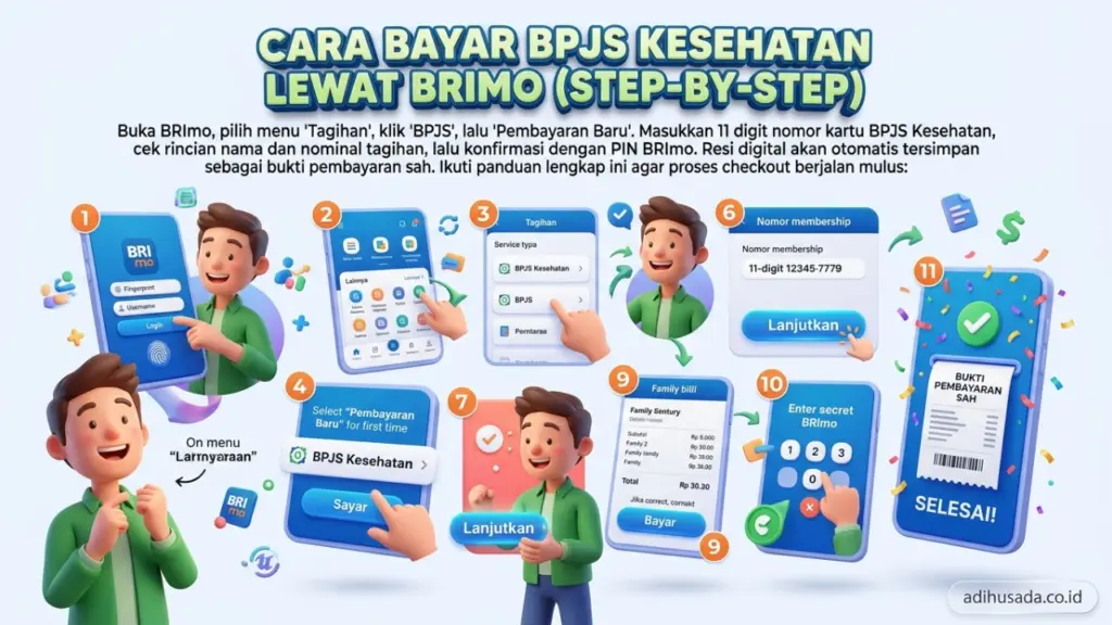 Cara Bayar Bpjs Kesehatan Lewat Brimo
