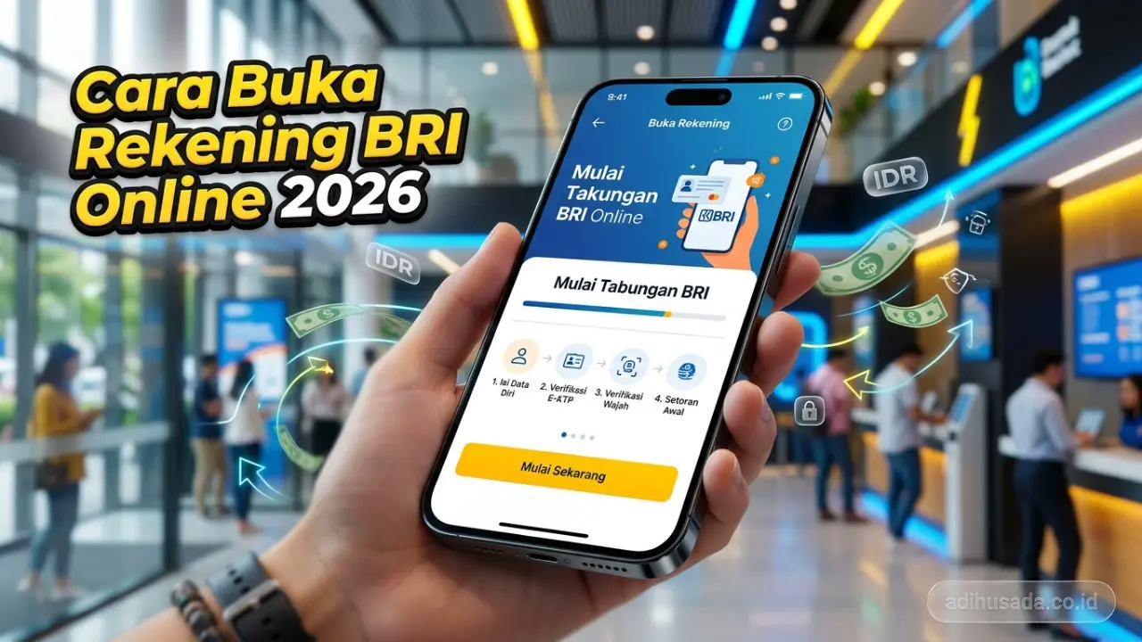 Cara Buka Rekening BRI Online 2026: 5 Menit Langsung Aktif!