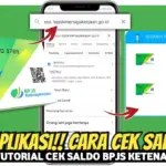 Cara Cek Saldo BPJS Ketenagakerjaan 2026 (Lewat JMO, WA, dan NIK)