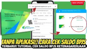 Cara Cek Saldo BPJS Ketenagakerjaan 2026 (Lewat JMO, WA, dan NIK)
