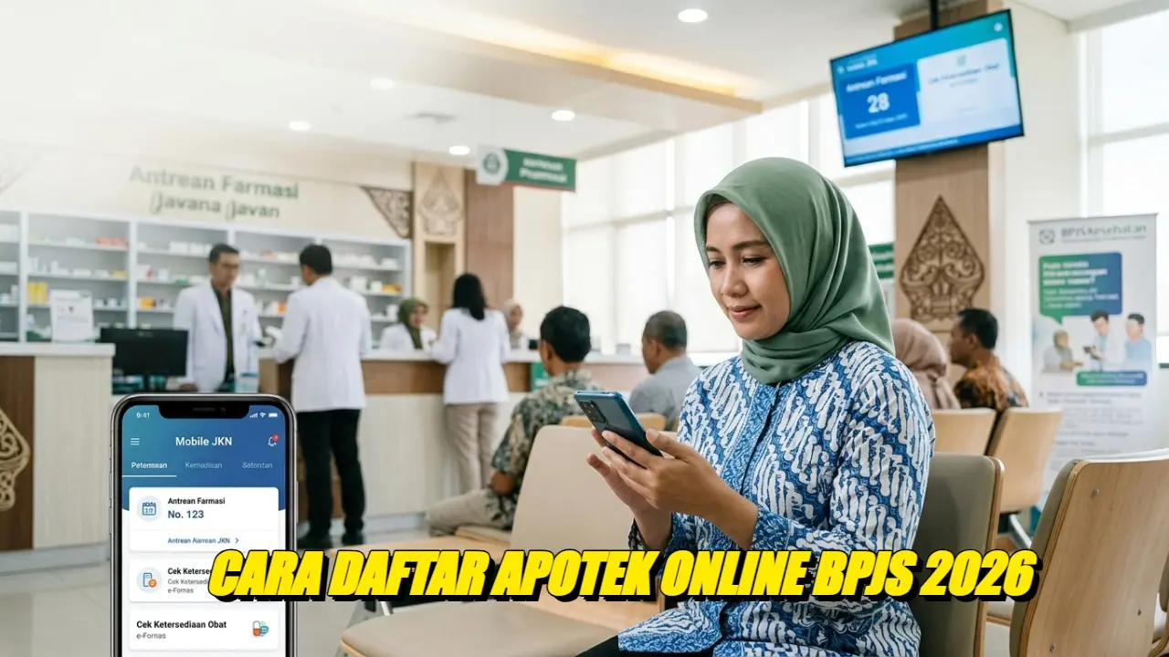 Cara Daftar Apotek Online BPJS 2026: Cek Stok & Tebus Obat Tanpa Antre