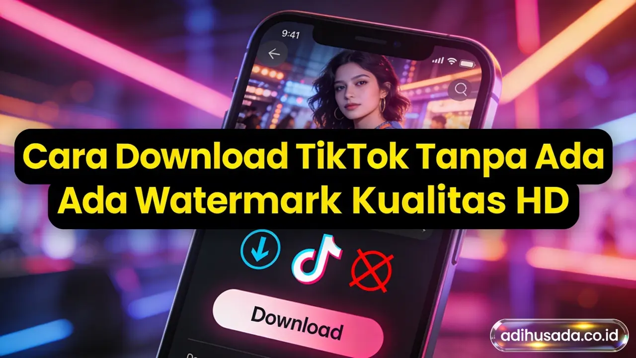 Cara Download TikTok Tanpa Ada Watermark Kualitas HD (Update 2026) Cara Download TikTok Tanpa Ada Watermark Kualitas HD (Update 2026)