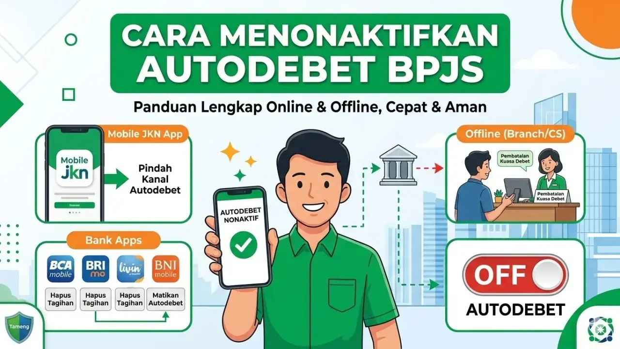 Cara Menonaktifkan Autodebet BPJS 2026 (BCA, BRI, Mandiri & JKN) Cara Menonaktifkan Autodebet BPJS 2026 (BCA, BRI, Mandiri & JKN)