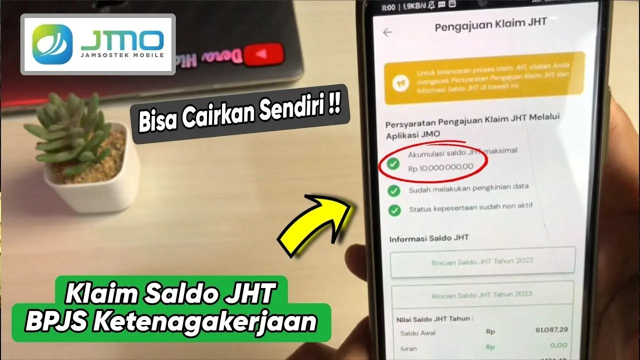 Cara Pencairan BPJS Ketenagakerjaan 2026: Saldo JHT Cair 100% (Limit 15 Juta via JMO)