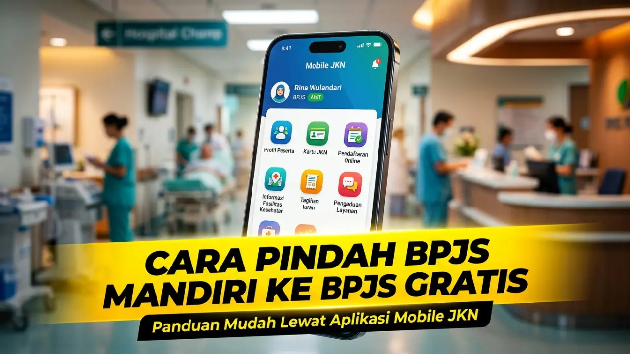 Cara Pindah BPJS Mandiri ke BPJS Gratis (PBI) 2026: Lolos Cepat Tanpa Antre