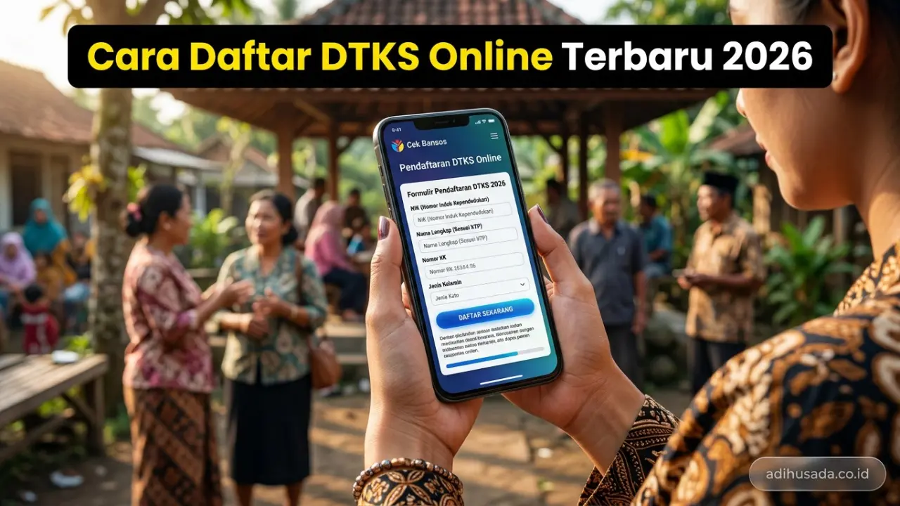 Cara Daftar DTKS Online Terbaru 2026 Lewat HP: Panduan Lengkap Agar Lolos Verifikasi Bansos