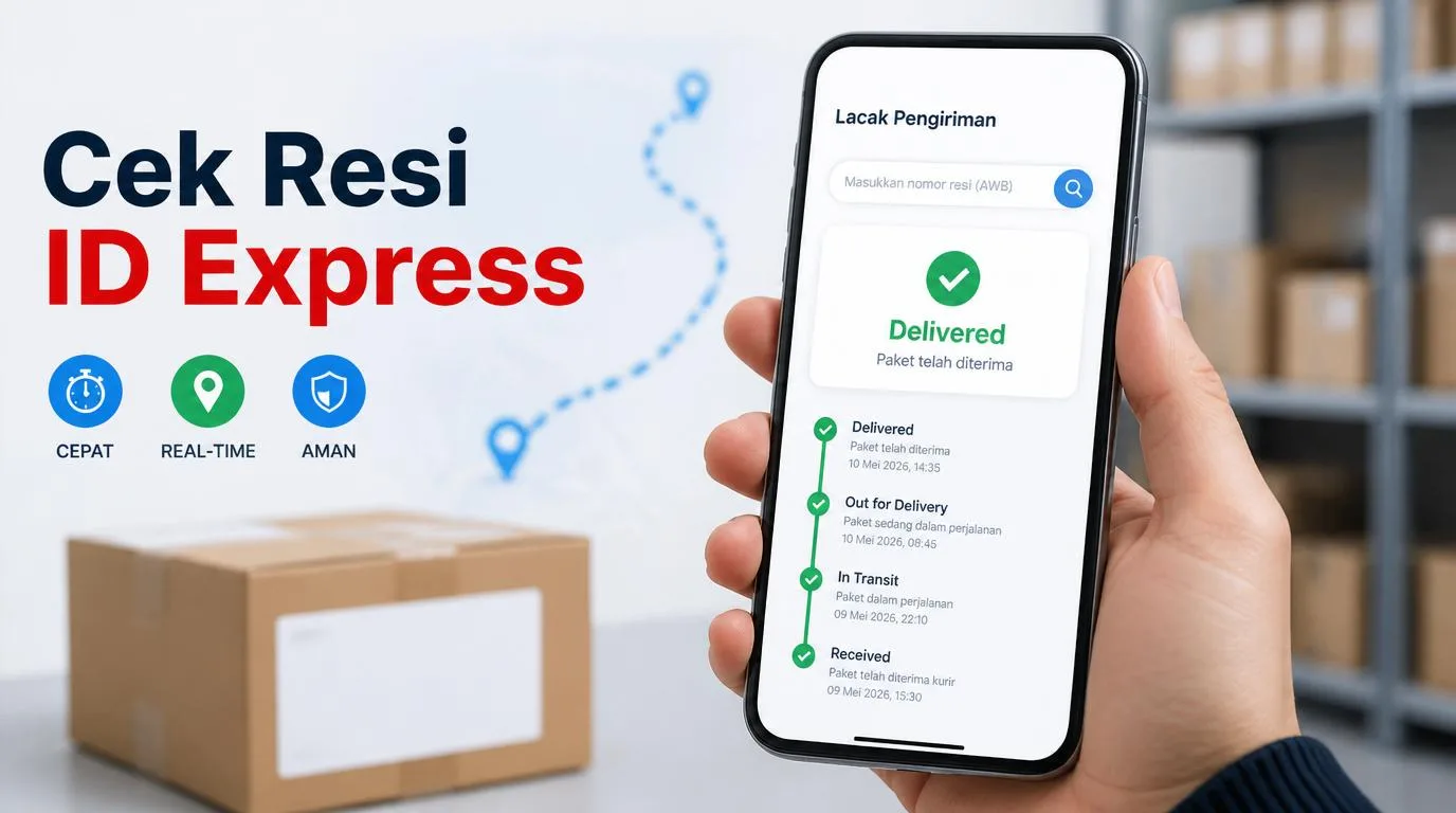 Cara Cek Resi ID Express Tercepat Update Mei 2026: Lacak Paket Real-Time Tanpa Ribet